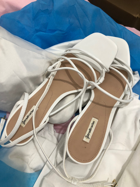 stradivarius 高跟鞋，40码，...