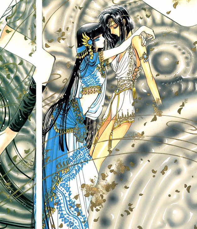 预售圣传插画版乾达婆王和苏摩cos服