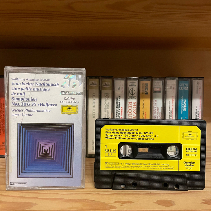 DG古典音乐磁带.3D录音系列.莫扎特交响曲