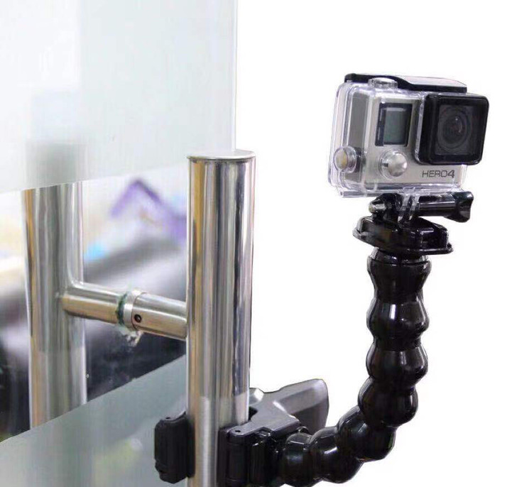 gopro9夹子支架大力夹蛇形臂hero8...