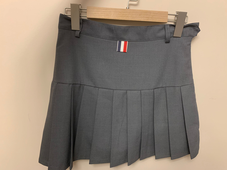 夏装处理，高腰百褶裙，A字裙，只穿过一次，...