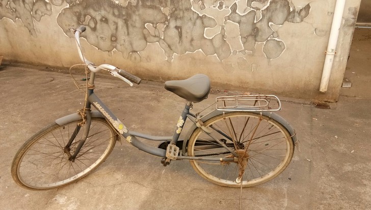 自行车挺好骑的，轻便自行车，仪征市青山镇团...