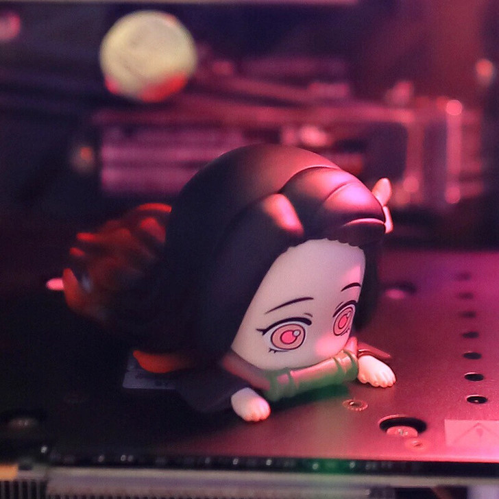 鬼灭之刃Q版灶门祢豆子手办动漫手办二次元模...