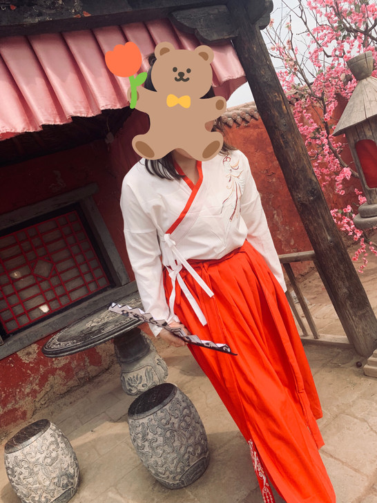 汉服女中国风仙女樱花超仙古风改良汉元素襦裙...