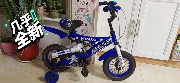 都市贝贝儿童自行车，14寸，质量超级好，几...