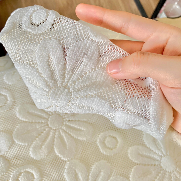 餐桌布茶几桌布蕾丝边长方形布艺台布欧式小清...