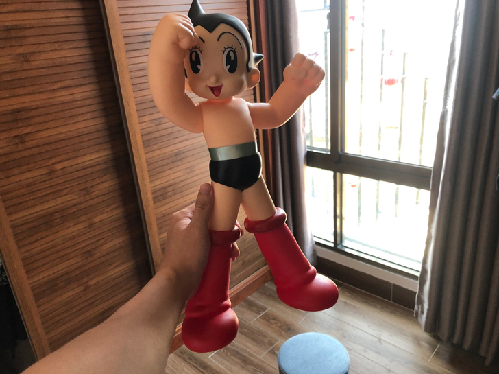 特价出40CM阿童木手办!实物太美太大了!...