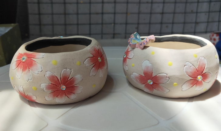 要搬家了，釉烧多肉花盆全部处理，满88包邮...