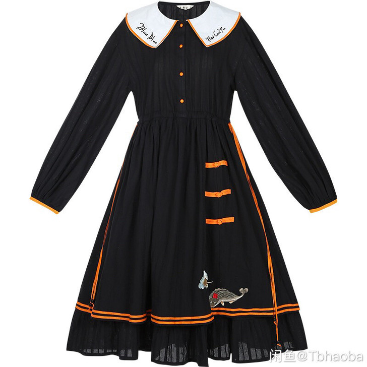 【水煮鱼】 花朝记汉服原创时装 海错图拼色...