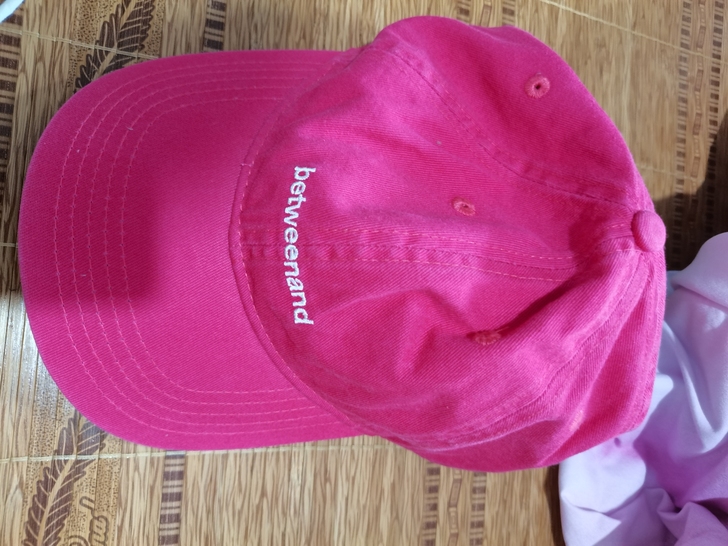 betweenand鸭舌帽 帽子 粉色 没...