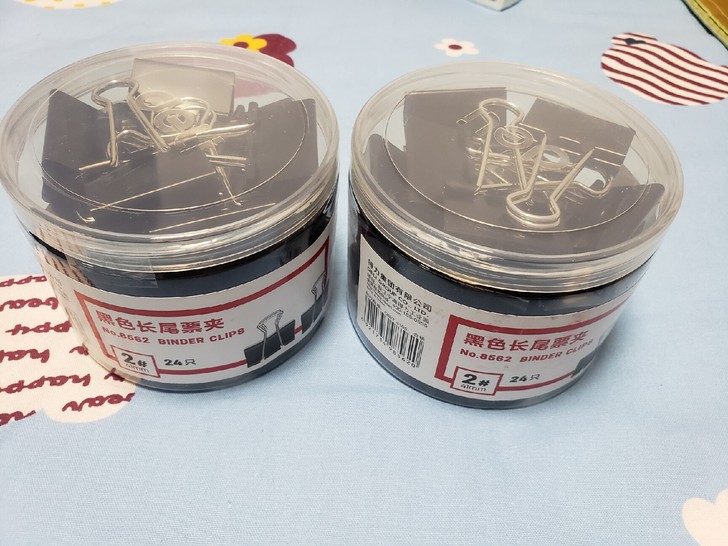 得力 长尾夹 大夹子