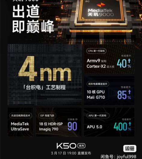 蹲一台 红米k50pro 12G+512G...