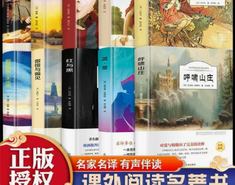 世界名著 巴黎圣母院 红与黑简爱格列夫游记...