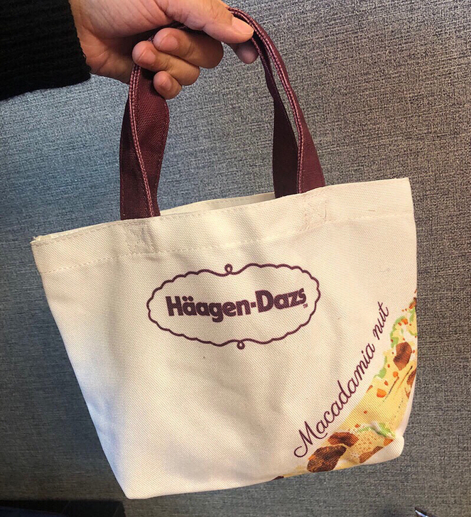 哈根达斯手提袋便当包购物袋