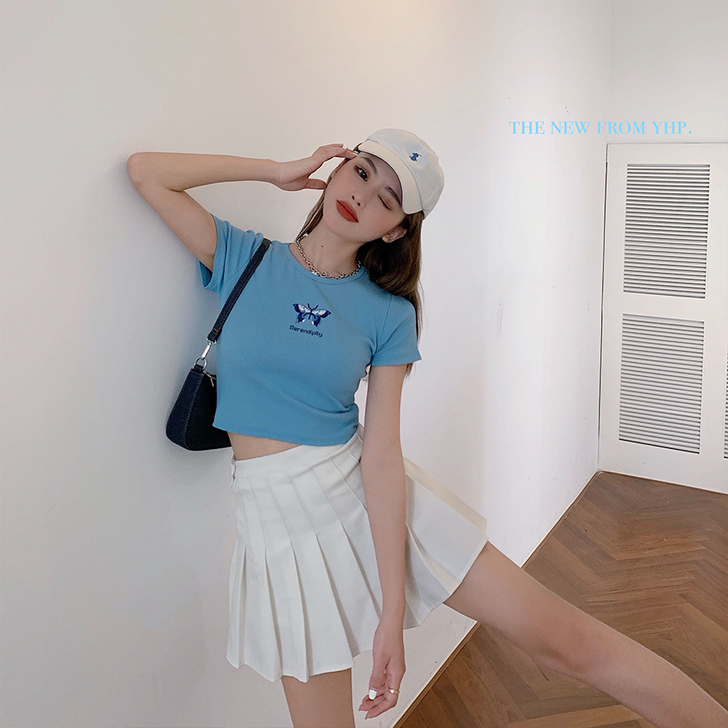 晶美雅 蕾丝雪纺衫