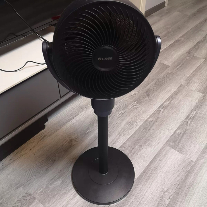 格力空气循环电风扇家用轻音落地遥控立式摇头