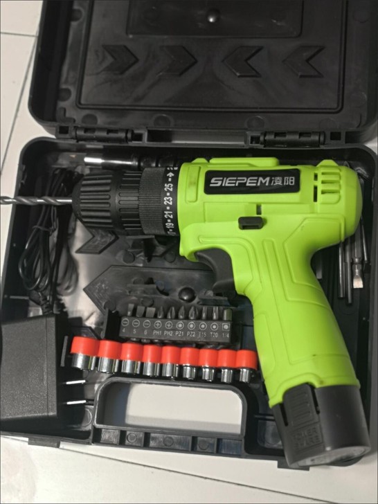 处理全新手电钻转家用电钻充电式工具锂电多功...