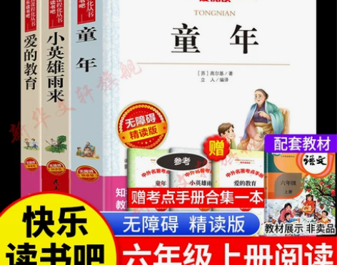 童年快乐读书吧六年级上册全套3册
