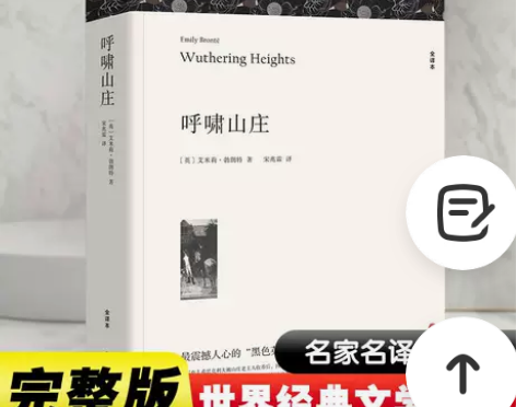 呼啸山庄 艾米莉勃朗特著 正版原著中文版全...