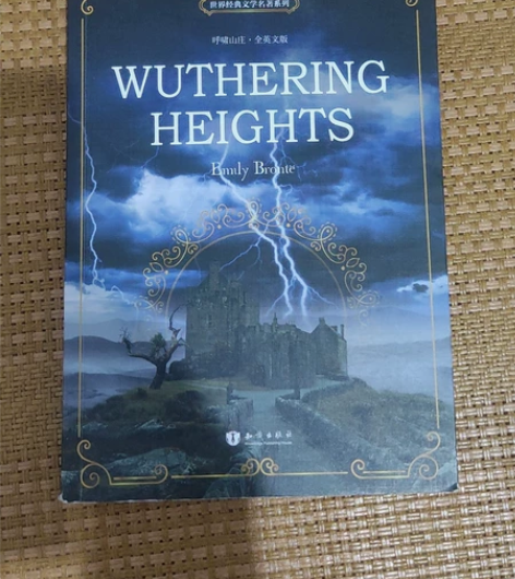 呼啸山庄，全英文版成色95新，标价32.8...