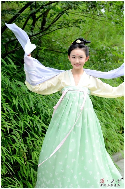 【汉五千平价汉服系列】重回汉唐出品 齐胸襦...