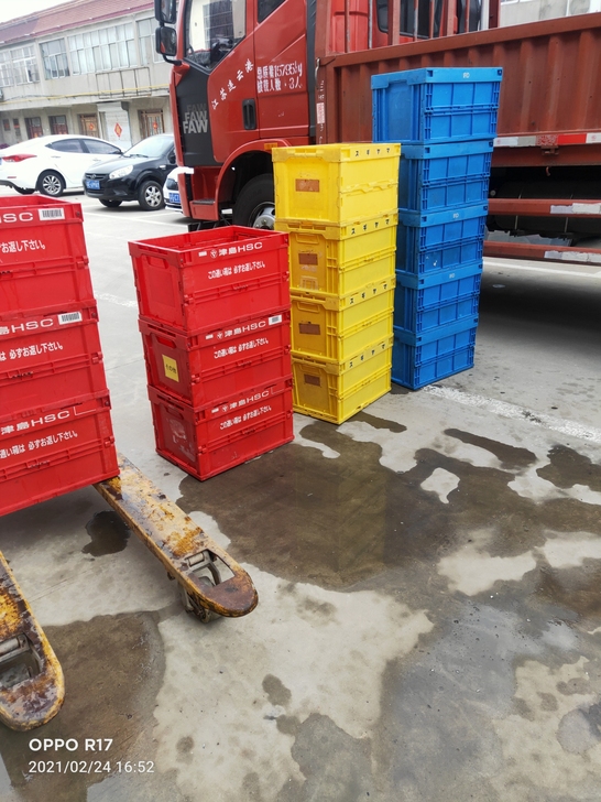 日本二手折叠箱 日本进口二手折叠箱   质...