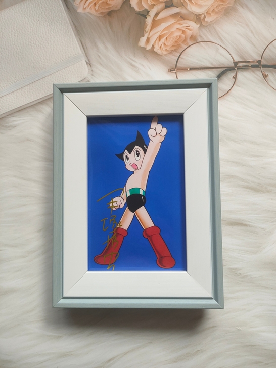 #铁臂阿童木#手冢治虫亲笔签名#签名绝对保...