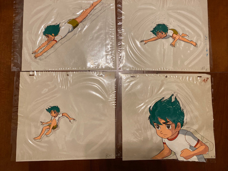 小飞龙海王子动画原画赛璐璐原稿线稿手冢治虫...