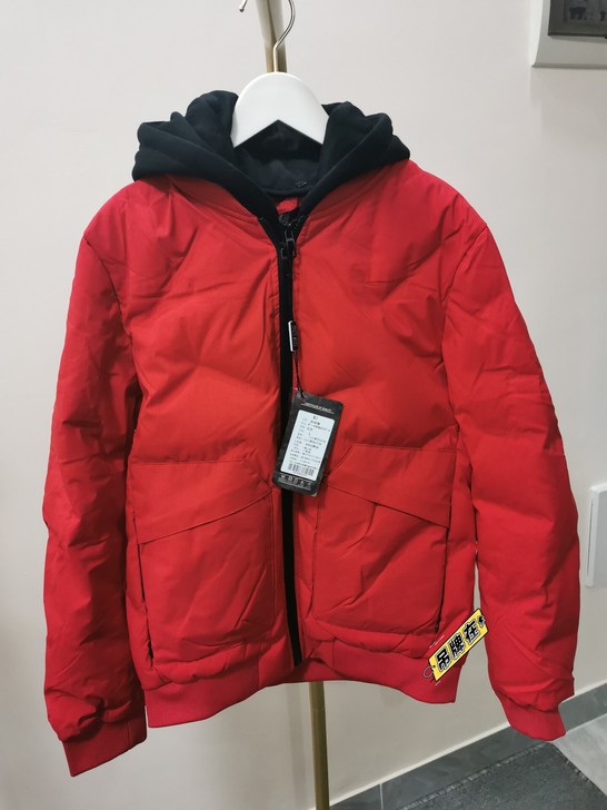 全新短款羽绒服男女同款