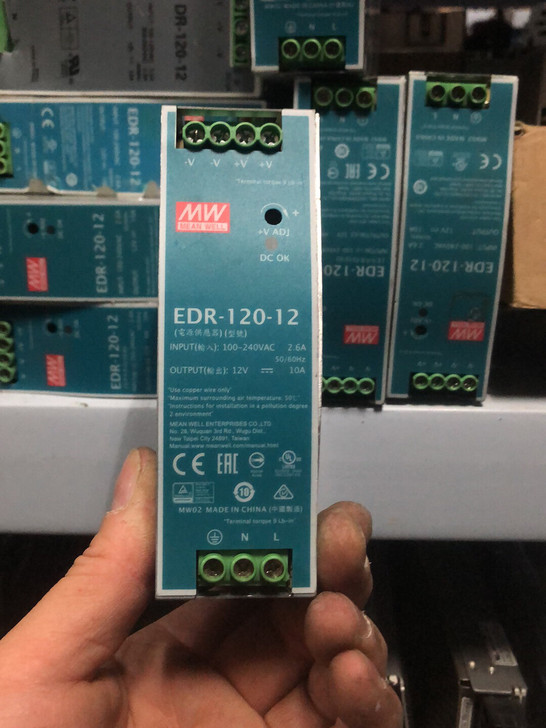 EDR-120-12明纬导轨电源DR-12...