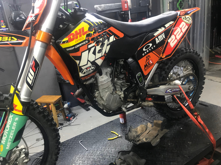 进口越野KTM摩托车新车七万多