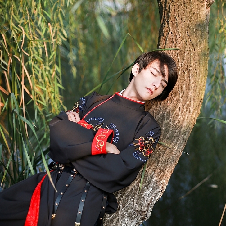 流烟昔泠 民族装舞台装 汉服相思子