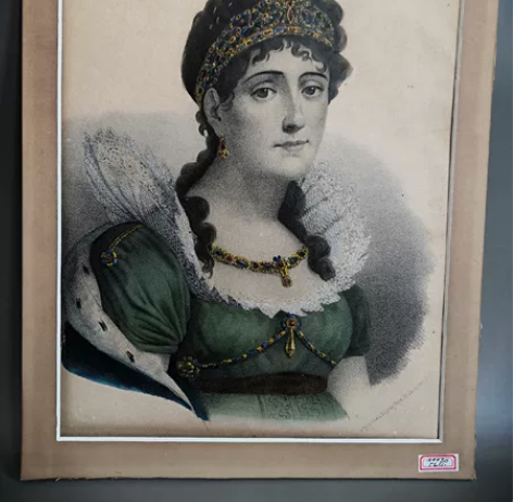 欧洲彩色铜版画 贵妇 欧洲彩色铜板画 修女...