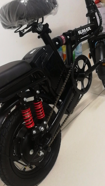 低价出！！全新！德国名顶折叠电动车，因为工...