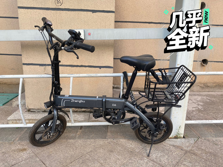 正步电动车,几乎新的。折叠电动车,充满电5...