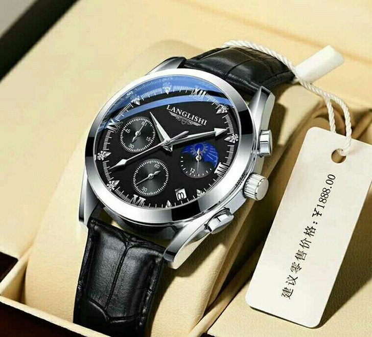 【赔钱出售】瑞士品牌全自动机械手表男防水夜...