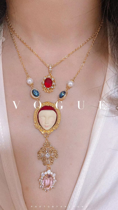 vintage感手作项链｜歌剧魅影