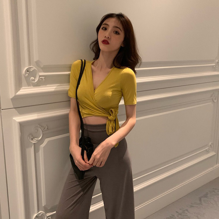 晶美雅 蕾丝雪纺衫