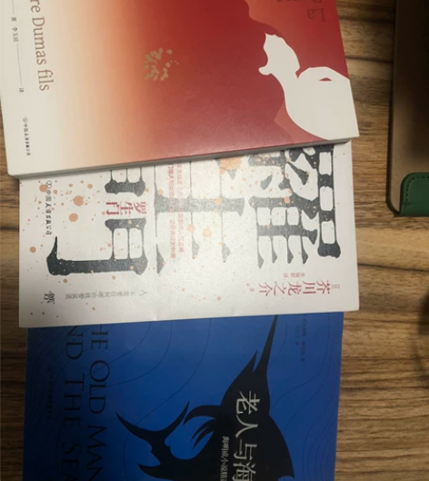 闲置书籍，打包出售，老人与海还有塑封，茶花...