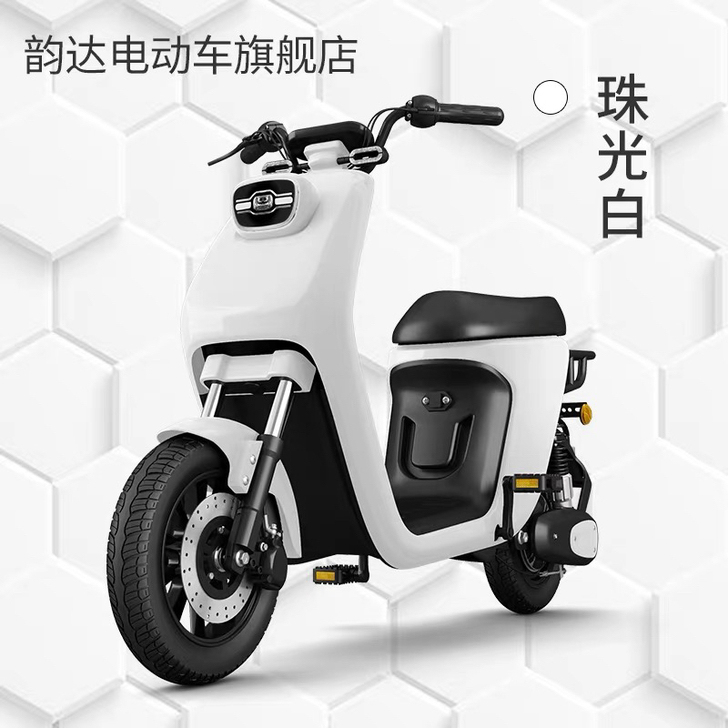 新买的电动车，去快递公司自取所以骑了。不到...