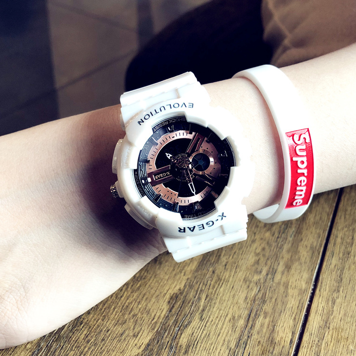 时尚潮流运动手表女学生韩版简约ulzzan...