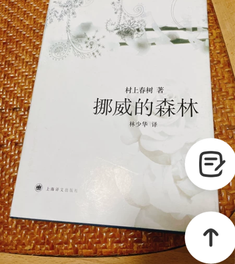 挪威的森林精装版 村上春树 成色:九点五成...