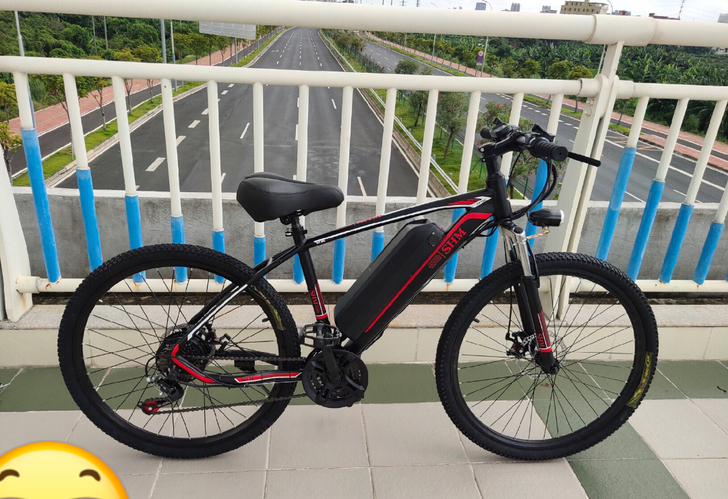 SHM电动山地车 出口助力车 26寸48v...