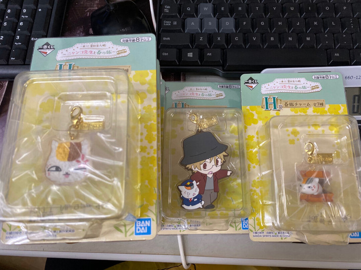 一番赏 猫老师 夏目友人帐 H赏立体挂件 ...