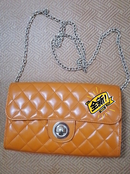 全新头层牛皮链条包，家里包太多了，转掉一些...