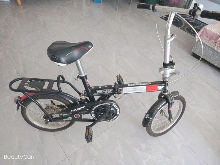 上海永久牌折叠自行车