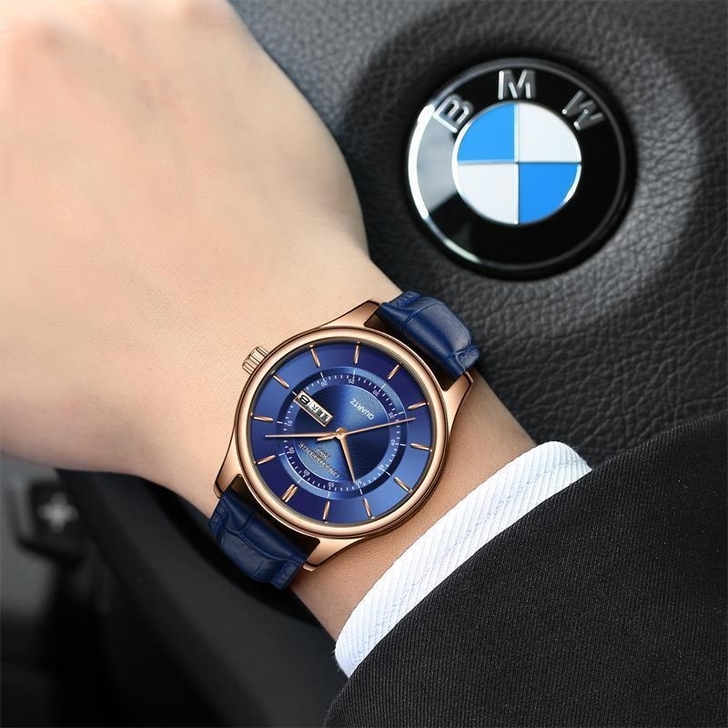 瑞士新款正品全自动男士手表男防水高档双日历...