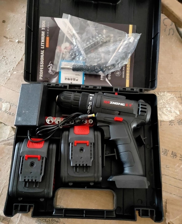 【德国进口】充电钻电动螺丝刀大功率电钻双速...