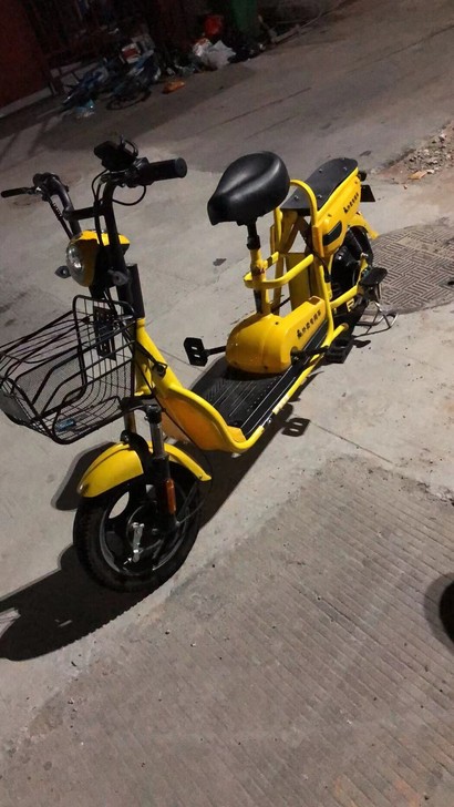 小黄车国标车架，可以装48v电池，9成新，
