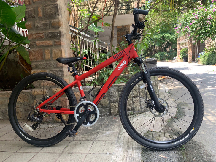 自用jeep变速26寸自行车,没骑过几次,...